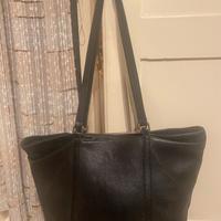 Borsa A.Virgili, in vera pelle nera