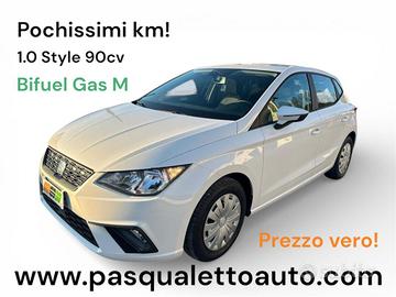 SEAT Ibiza Bifuel! Pochissimi km! 1.0 TGI 5 port