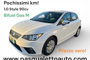 SEAT Ibiza Bifuel! Pochissimi km! 1.0 TGI 5 port