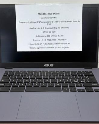 ASUS CX3402CB Studio – 14” – Chrome OS