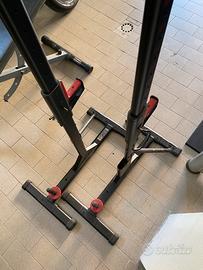Cavalletti regolabili squat / panca per home gym