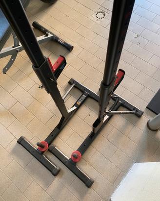 Cavalletti regolabili squat / panca per home gym