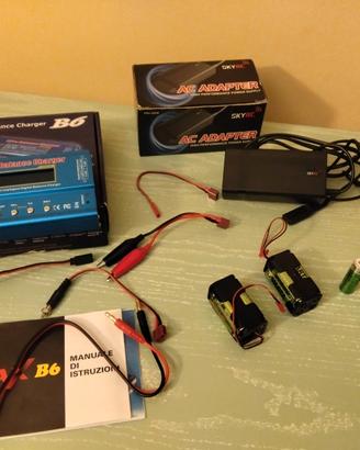 caricabatterie batterie per batteria modellismo 