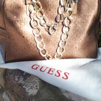 Borsa a mano Guess bronzo