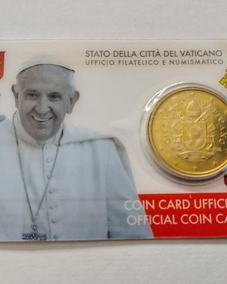 Coin card Vaticano anno 2018 numero 9