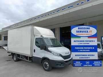 IVECO daily 35C16 3.0 FURGONE BOX CON SPONDA