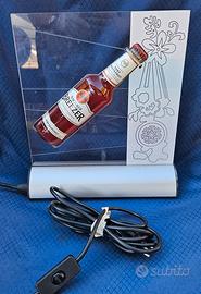 insegna luminosa da banco Bacardi 