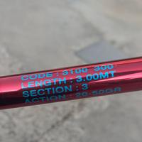 Canna da pesca usata da mare