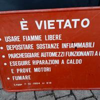 Cartello Officina Vintage 