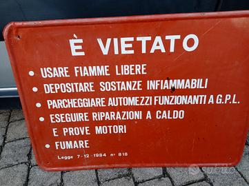 Cartello Officina Vintage 