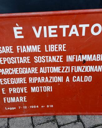 Cartello Officina Vintage 