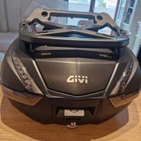 Bauletto Givi V47NN TECH +schienalino +portapacchi