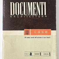 MOLTO RARO DOCUMENTI DI ARCHITETTURA CASE 1949
