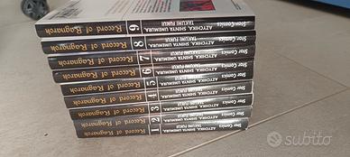 volumi 1-9 record of ragnarok ottime condizione