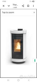 Stufa a pellets Termorossi idro. 13,7kw