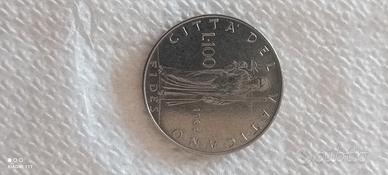 Moneta da 100 lire del 1963 vaticano 