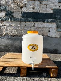 Fusto bidone in plastica da 25 lt