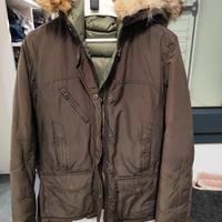 parka Woolrich donna reversibile originale