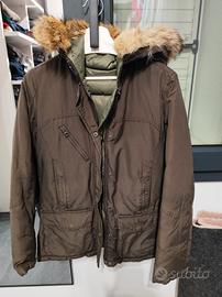 parka Woolrich donna reversibile originale