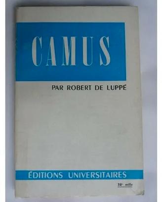 Albert Camus. . Robert de Luppè. 1959