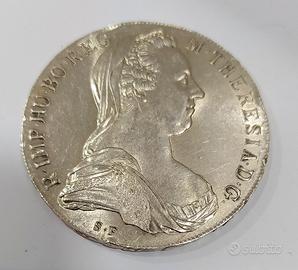 moneta Tallero Maria Teresa 1780