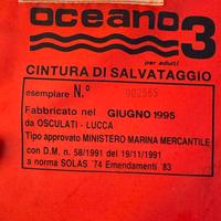 7 giubbotti di salvataggio 