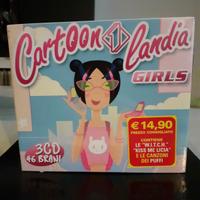 Cartoon Landia Girls + Boys 6xCD Cristina D'Avena