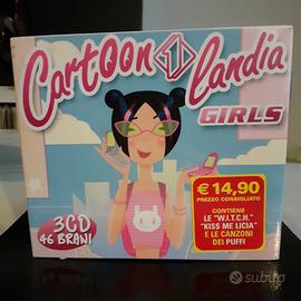 Cartoon Landia Girls + Boys 6xCD Cristina D'Avena