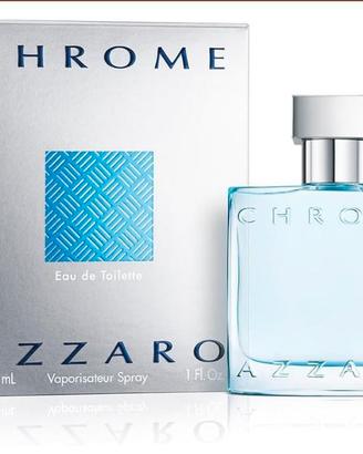 Azzaro Chrome, Eau de Toilette Uomo, 30 ml, Profum
