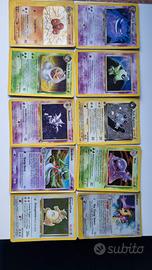 carte pokemon prima edizione 