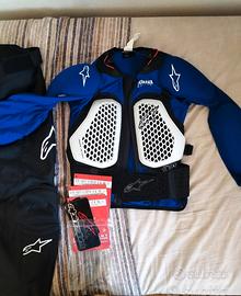 pettorina protezioni bambino yamaha alpinestars 