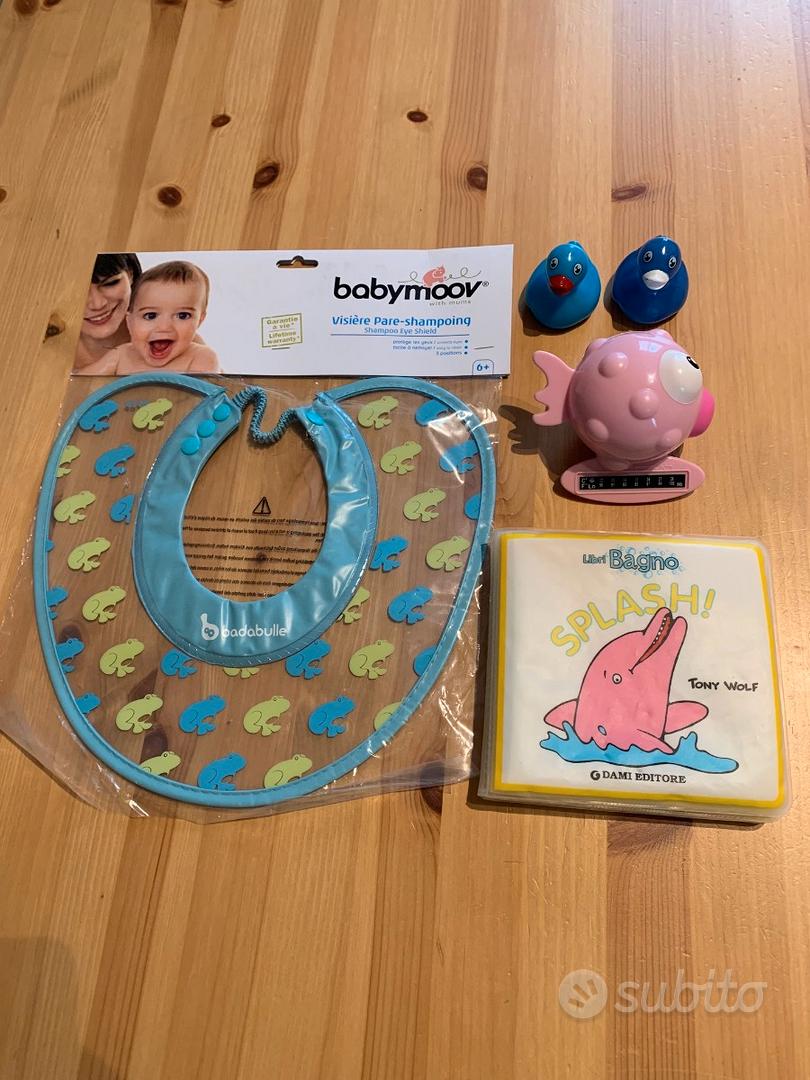 Set bagnetto neonato (termometro, libro, visiera) - Tutto per i bambini In  vendita a Reggio Emilia
