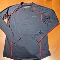 Maglia tecnica Columbia maniche lunghe sport runni