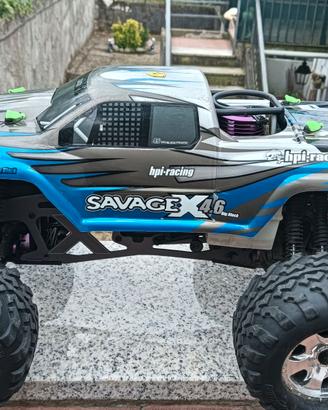 automodello savage hpi x 4,6