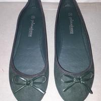 SCARPE BALLERINE "PRIMADONNA" VERDE SCURO N. 38
