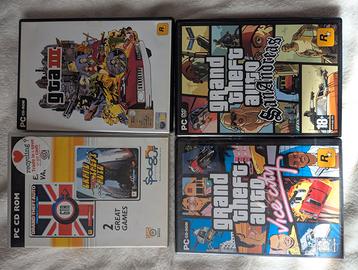Gta, GTA London, GTA 3, vice city e San Andreas PC