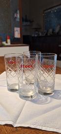 Bicchieri Vintage da brandy Stock Binta