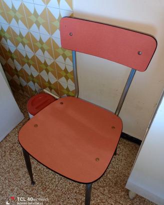 Tavolo ,seggiole ,e mobile in Marmo Rosso