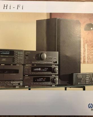 Brochure cartacea Hi fi Pioneer 1991