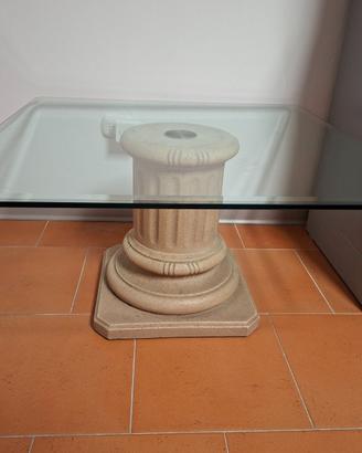 Tavolino cn cristallo