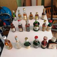 bottigliette liquore mignon da collezione