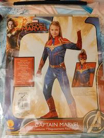 Costume di carnevale bambina Captain Marvel 