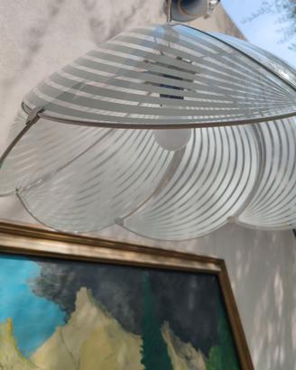 Lampadario in vetro