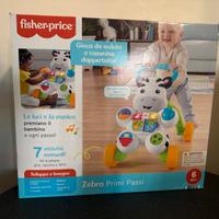 Zebra primi passi fisher price