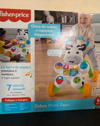 Zebra primi passi fisher price
