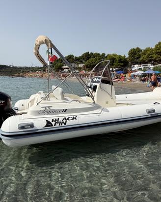 Gommone motore e carrello