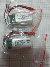 Batterie per drone/modellismo in polimeri di litio