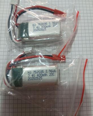 Batterie per drone/modellismo in polimeri di litio