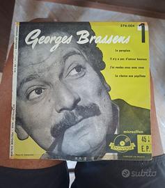 Vinile 45 giri vintage di Georges Brassens