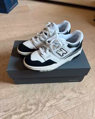 New balance 550 bianco grigio nero
